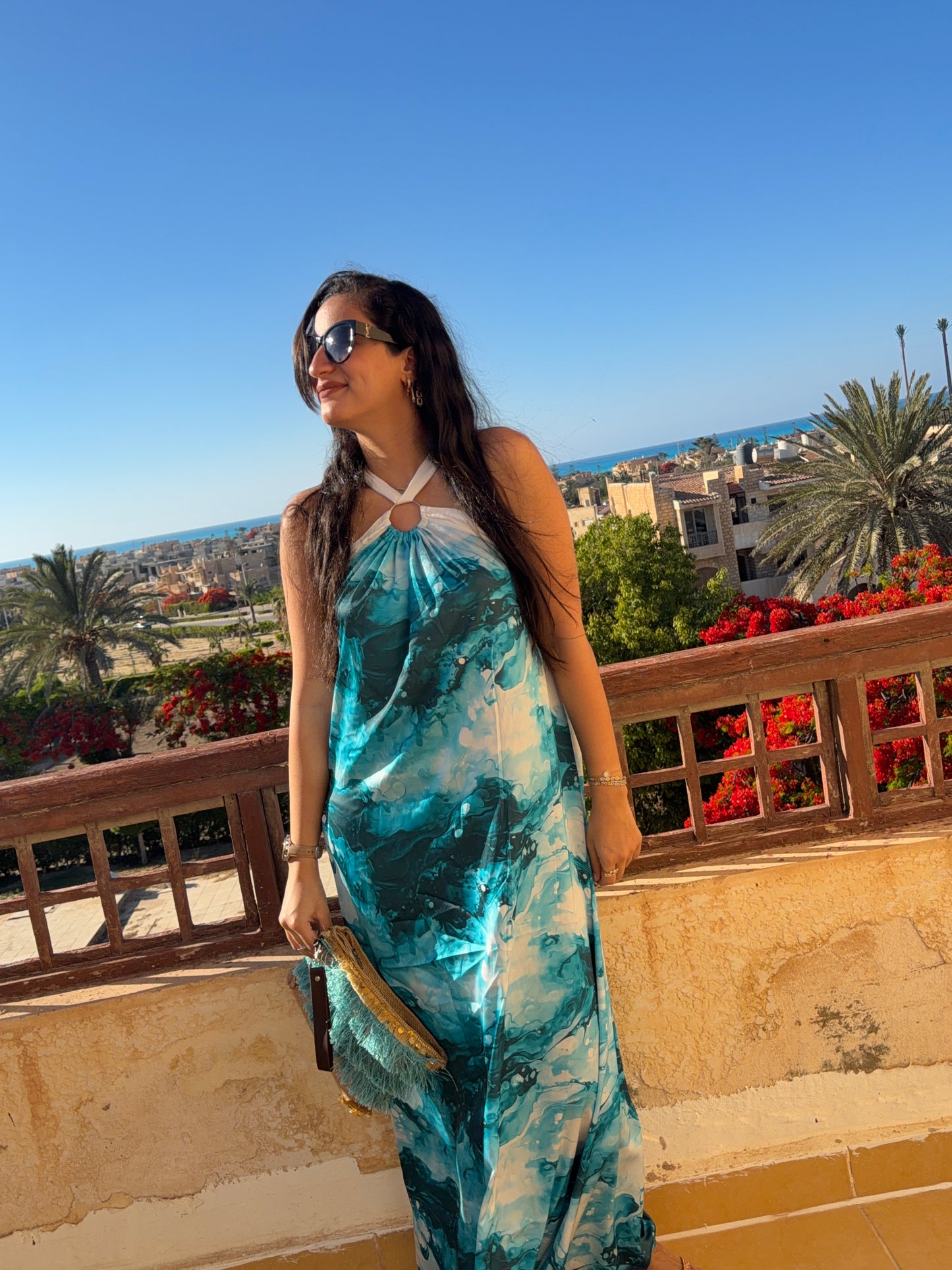 Aqua Motion Dress