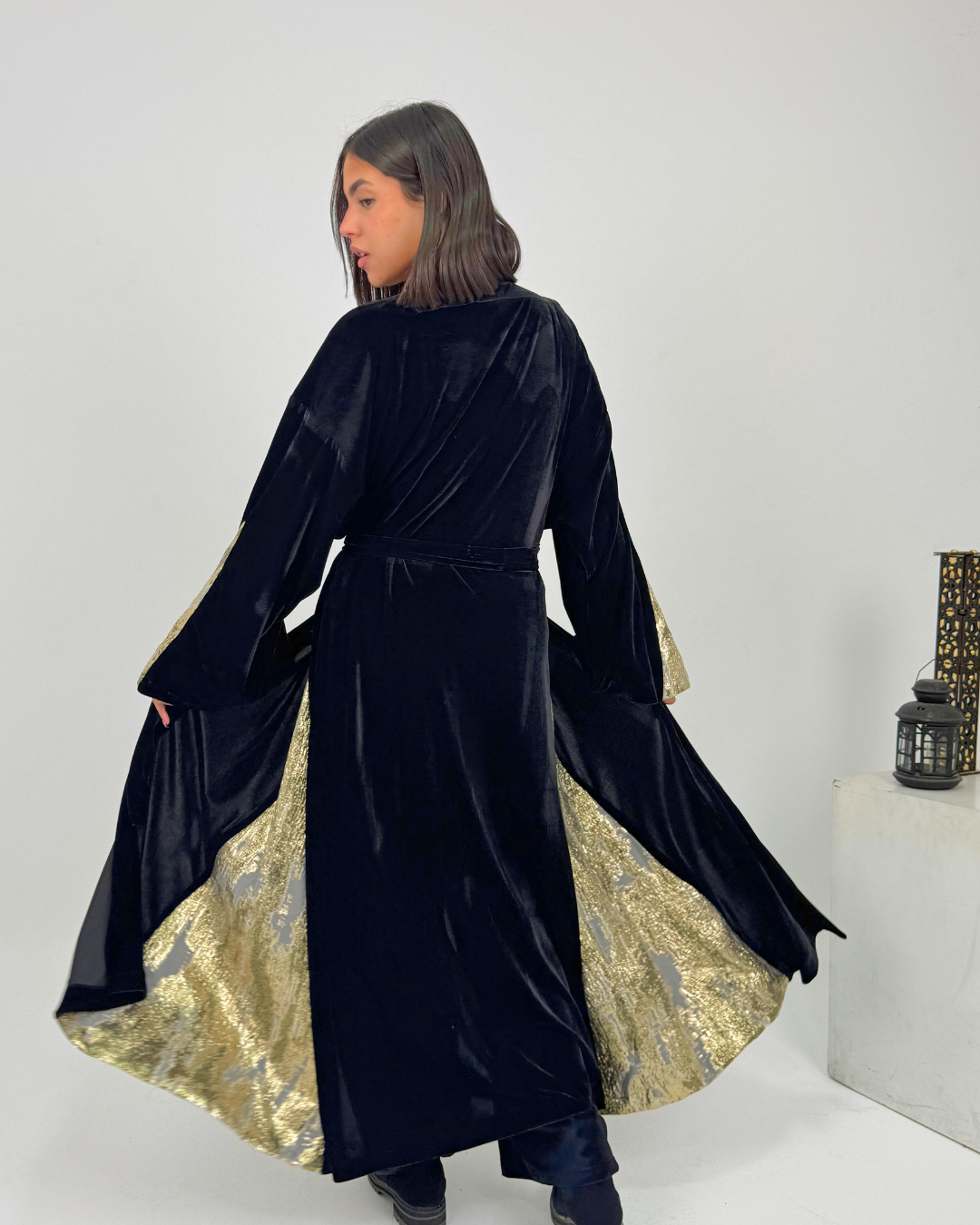 Signature Noir Kaftan