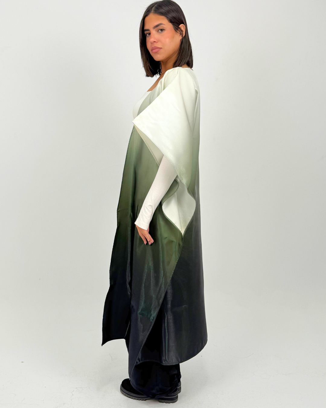 Sage Ombre Kaftan