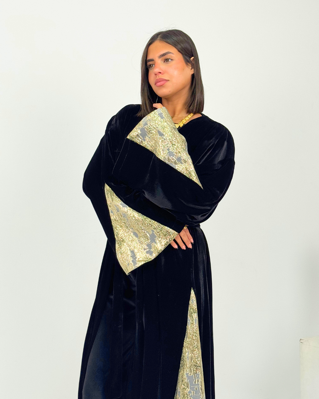 Signature Noir Kaftan