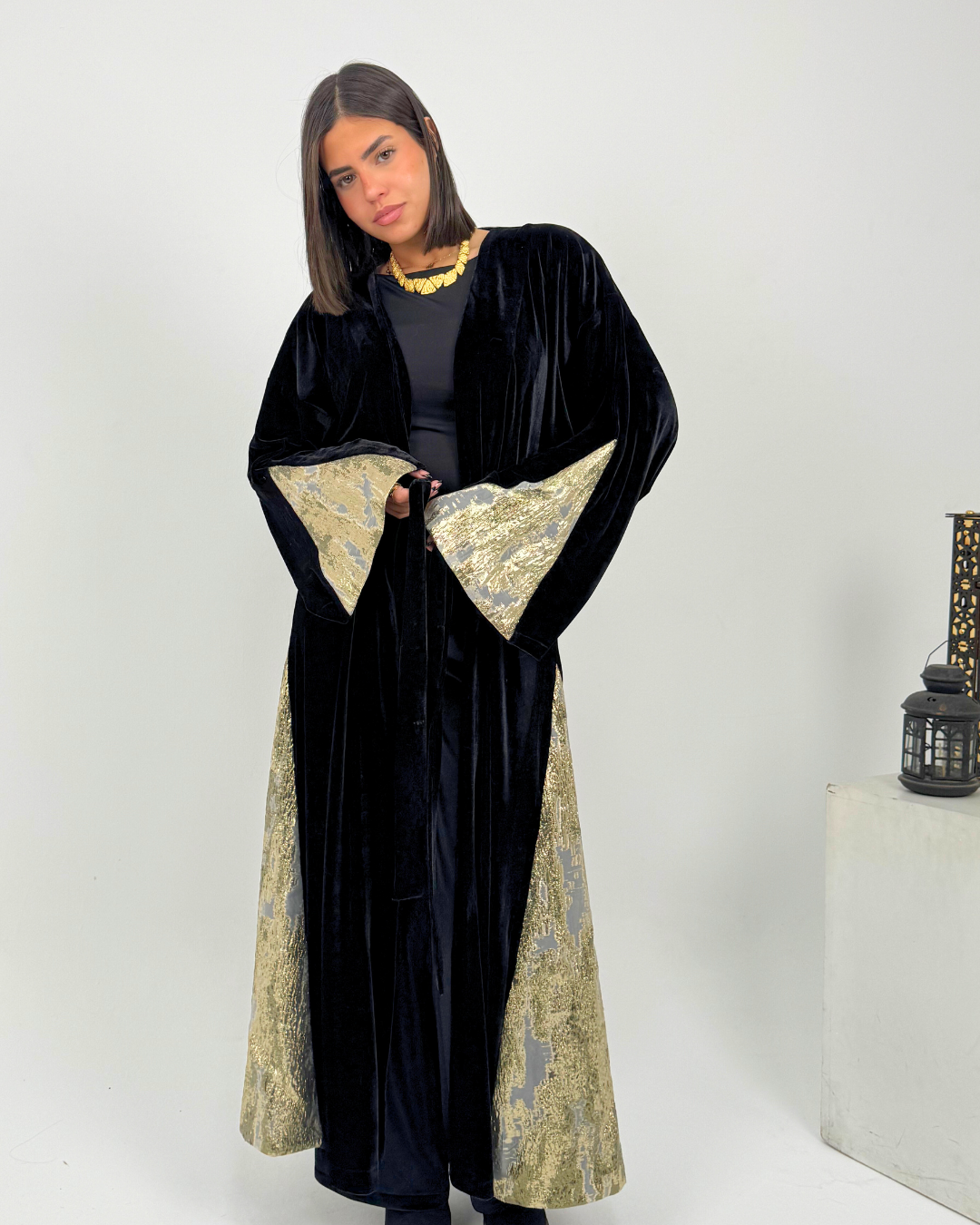 Signature Noir Kaftan