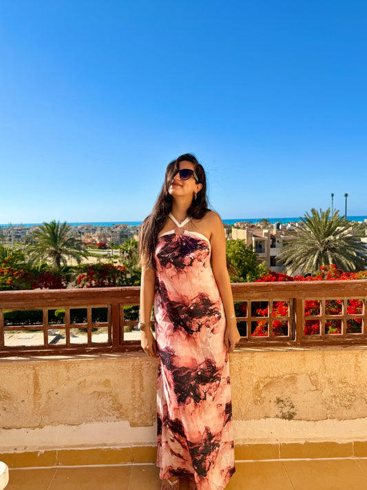 Pinky Motion Dress