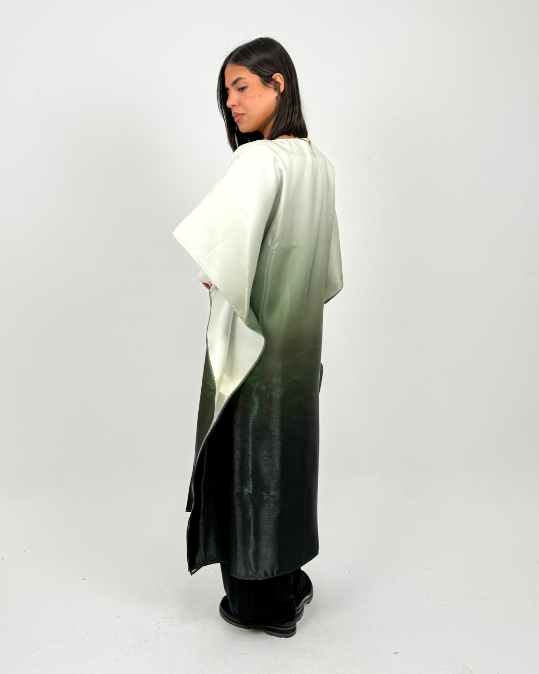Sage Ombre Kaftan